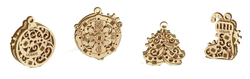 UGEARS U-Fidget Happy New Gear - 70043