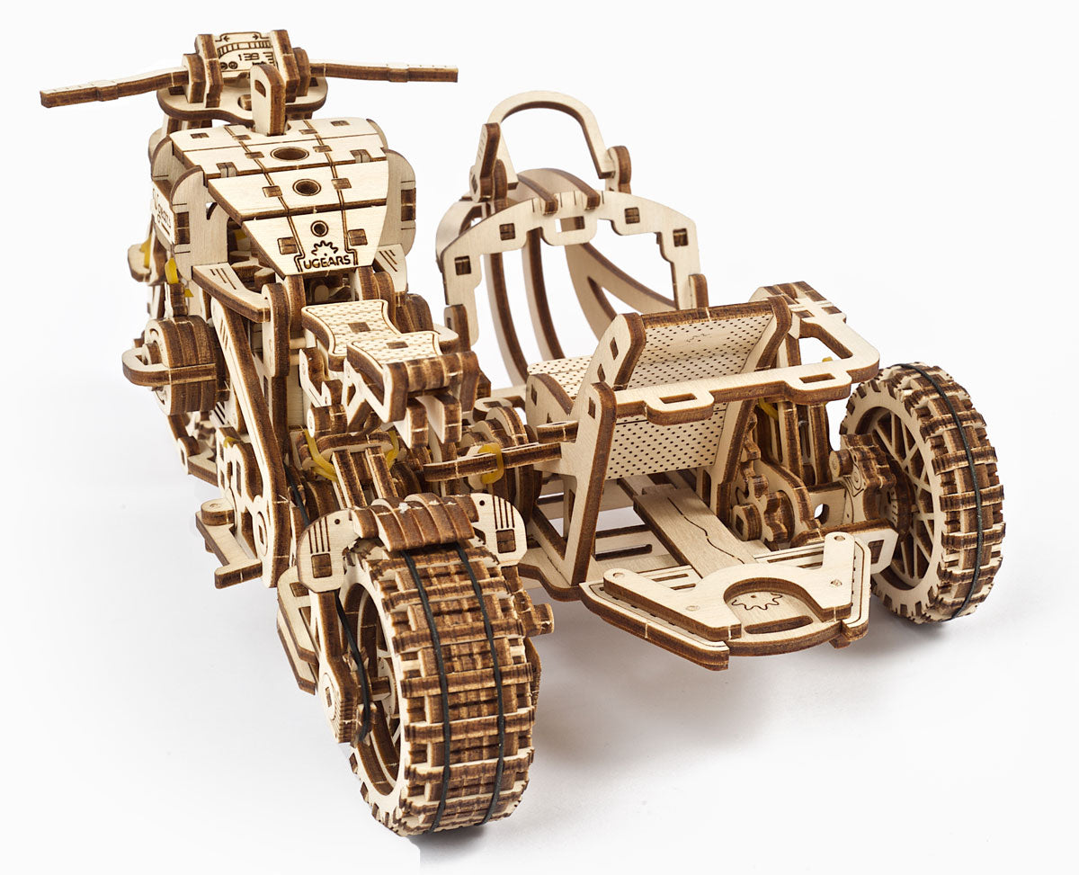 UGEARS Scrambler UGR-10 with SideCar - 70137