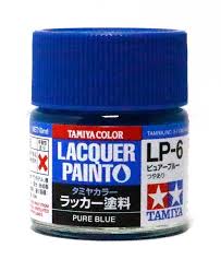 TAMIYA LP-6 Pure Blue Lacquer 10ml - T82106