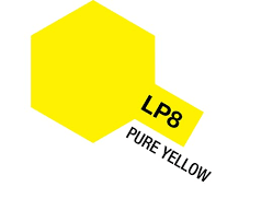 TAMIYA LP-8 Pure Yellow Lacquer 10ml - T82108