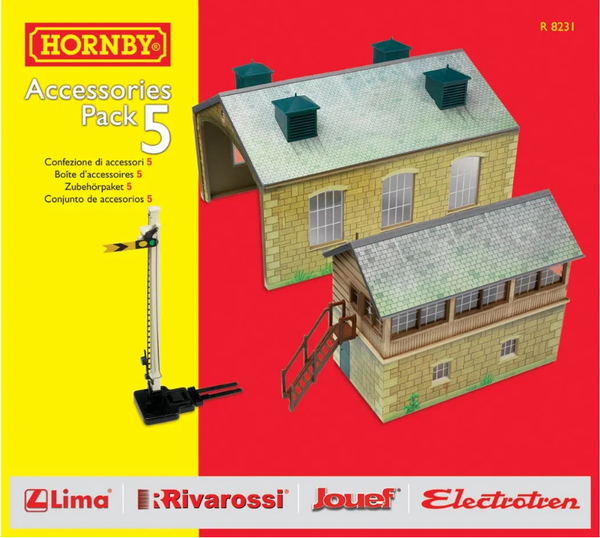 HORNBY Trakmat Accessory Pack No.5 Building - R8231