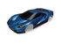 TRAXXAS Blue Painted Body Shell suit Ford GT- 8311A