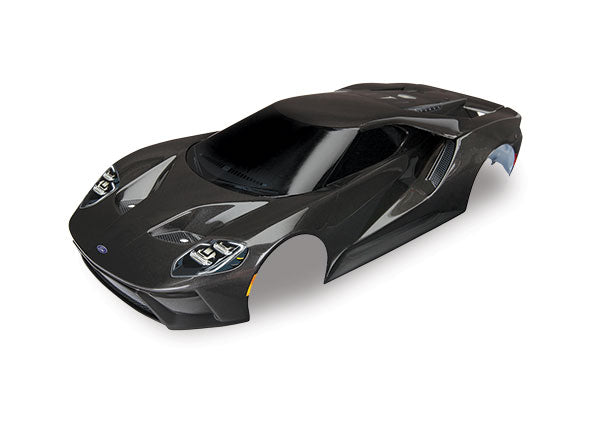TRAXXAS Black Painted Body Shell suit Ford GT - 8311X