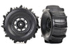 TRAXXAS Paddle Tyres on Desert Racer Black Wheels 17mm 2pcs - 8475