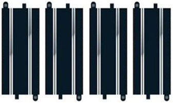 SCALEXTRIC TRACK EXTENSION PACK 350MM STRAIGHTS 4PCS - C8526