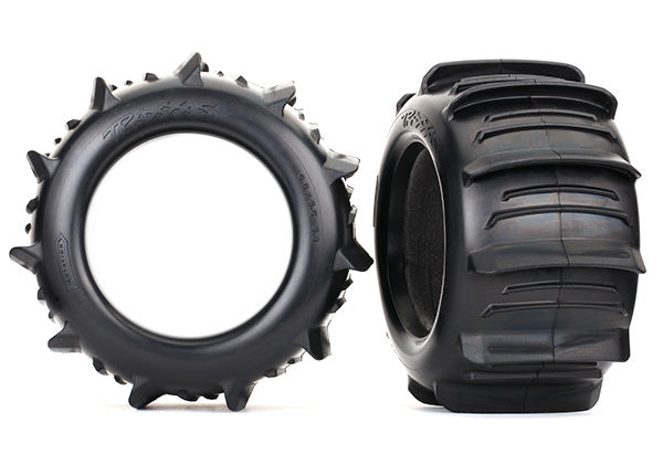 TRAXXAS Paddle Tyres 3.8in w/ Foams 2pcs - 8673