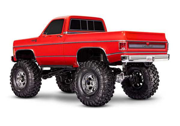 TRAXXAS TRX-4 1979 Chevy K10 High Trail Pickup Red Scale & Trail Crawler - 92056-4RED