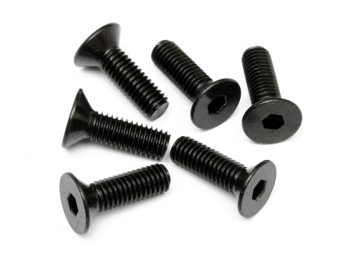 HPI 5x16mm Hex Drive Countersunk Head Screw 6pcs - HPI-94730