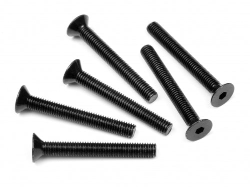 HPI 5x40mm Hex Drive Countersunk Head Screws 6pcs - HPI-94737
