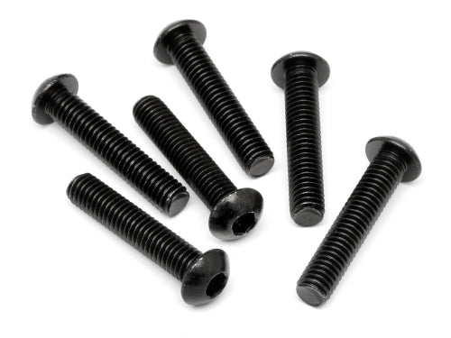 HPI 6x30mm Button Head Screws 6pcs - HPI-94910