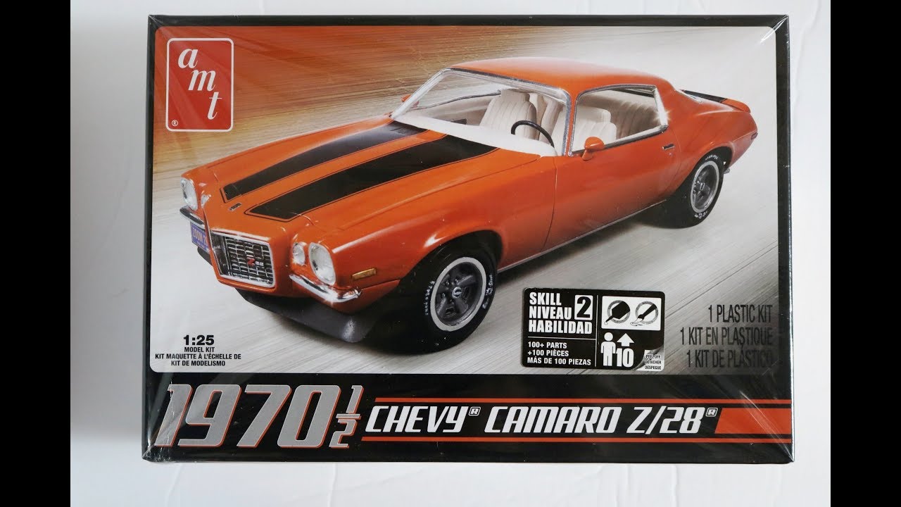 AMT 1970-1/2 Camaro Z28 1:25 - AMT635L