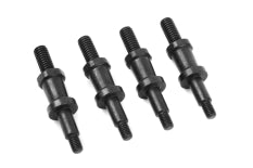 TEAM CORALLY Shock Mount Screw Posts Steel 4pcs - C-00180-148