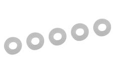 TEAM CORALLY 4x8mm Silicone O-Ring 5pcs - C-00180-188