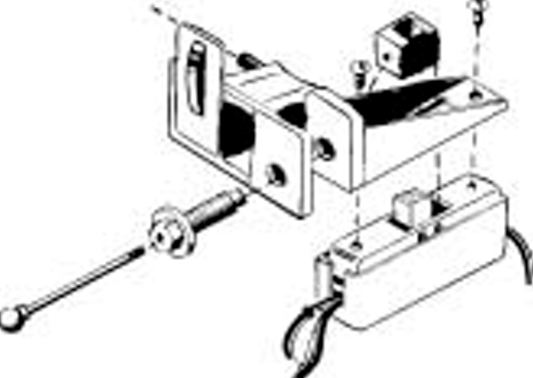 DUBRO Kwik Switch w/ Mount and Charging Jack 1pc - DBR207