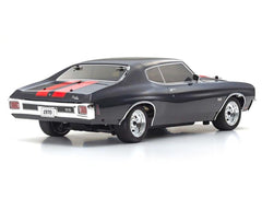 KYOSHO 1970 Chevy Chevelle SS Black/ Red 1:10 Fazer 4wd Mk2 w/ Brushed Motor FZ02L - KYO-34416T2