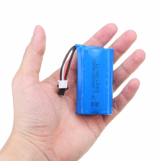 TORNADO 1200mah 7.4V Li-Ion Battery suit Thunder/ Hurrican/ Storm Truck - TRC-18301-32