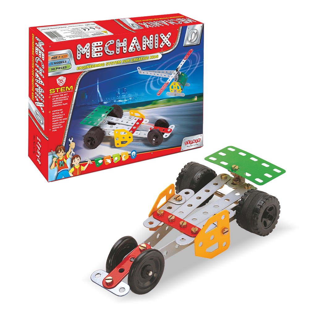 MECHANIX - 0 - 98 Parts/ 5 Models in The Box - 01002