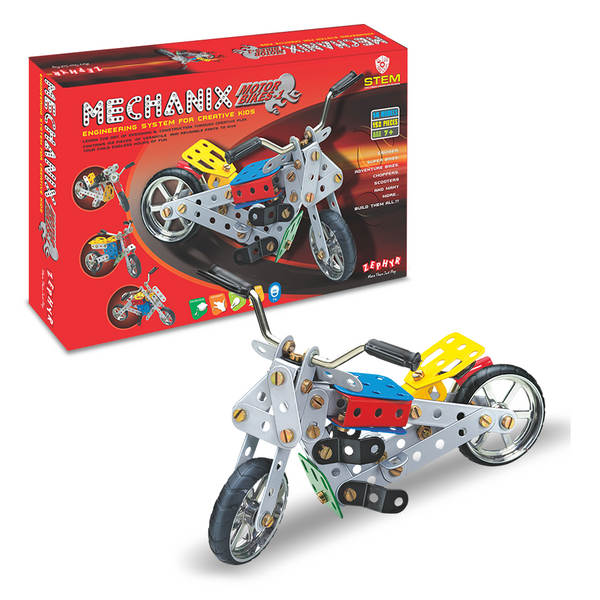 MECHANIX - Motorbikes - 152 Parts/ 14 Models in The Box