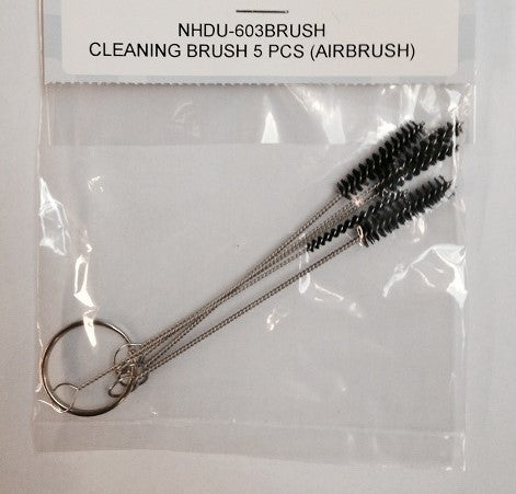 VISION Airbrush Cleaning Brush Set 5pcs - NHDU-603BRUSH