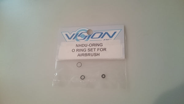 VISION O-Ring Set No.s 4/ 16/ 17 suit Airbrush - NHDU-ORING