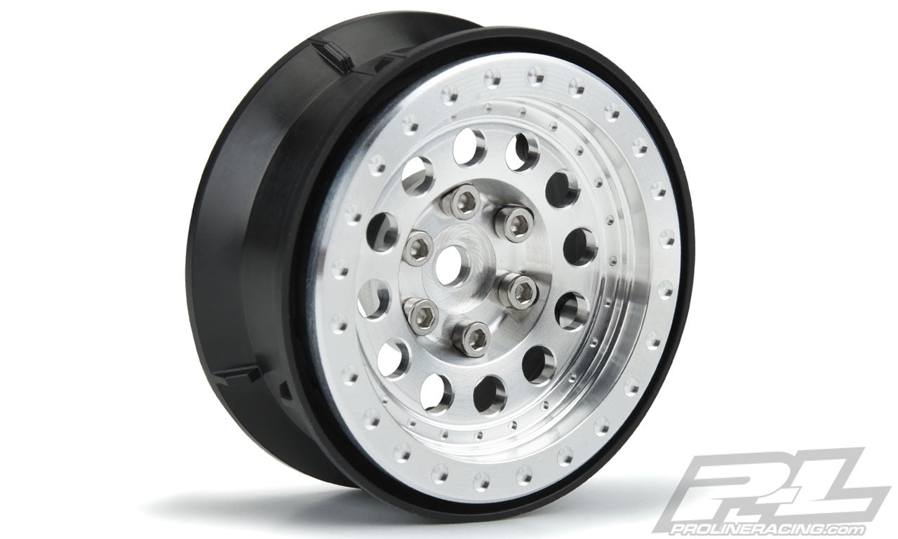 PROLINE ROCK SHOOTER 1.9in Aluminium/ Plastic Internal Bead-loc Wheels Crawler 12mm 2pcs - PRO278100