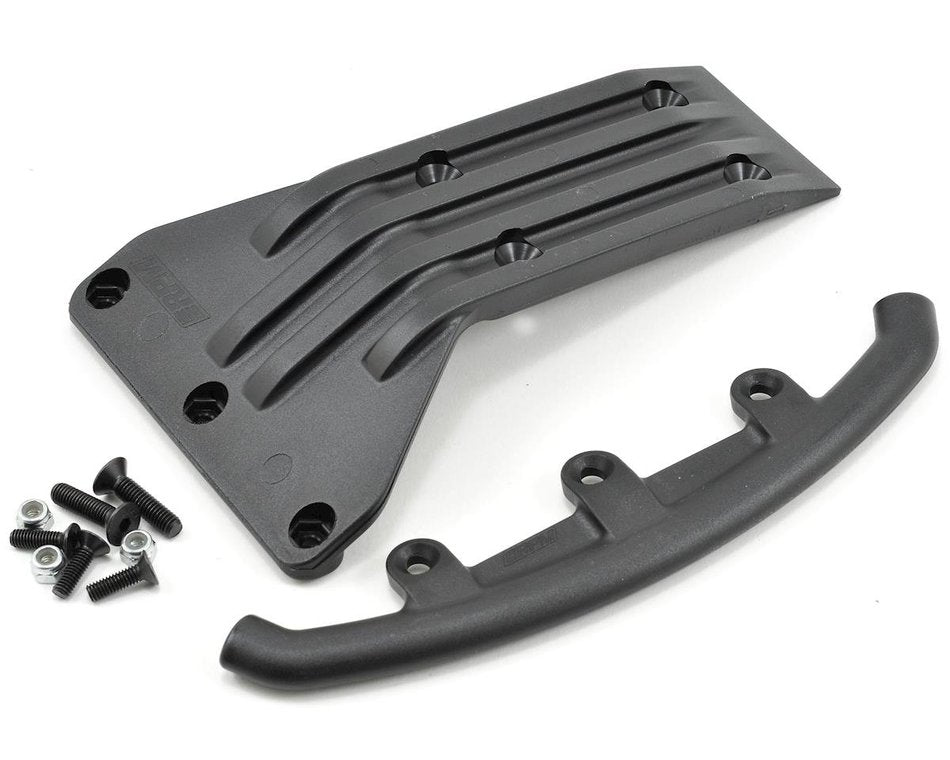 RPM Fr Bumper & Skid Plate suit Baja 5B Black - 81972