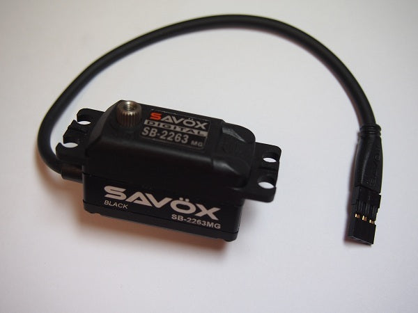 SAVOX 10kg Black Edition MG Brushless Servo - SAV-BE-SB2263MG