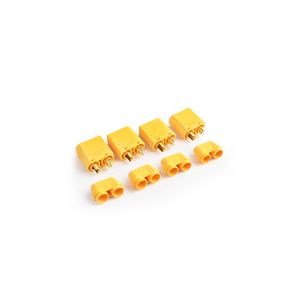TORNADO XT90 Male Plugs 4pcs - TRC-0105BM