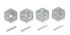 TRC 12mm Alloy Wheel Hexes w/ Pins suit Sprint/ MT12/ DT12 4pcs/ea - 9125-ZJ09