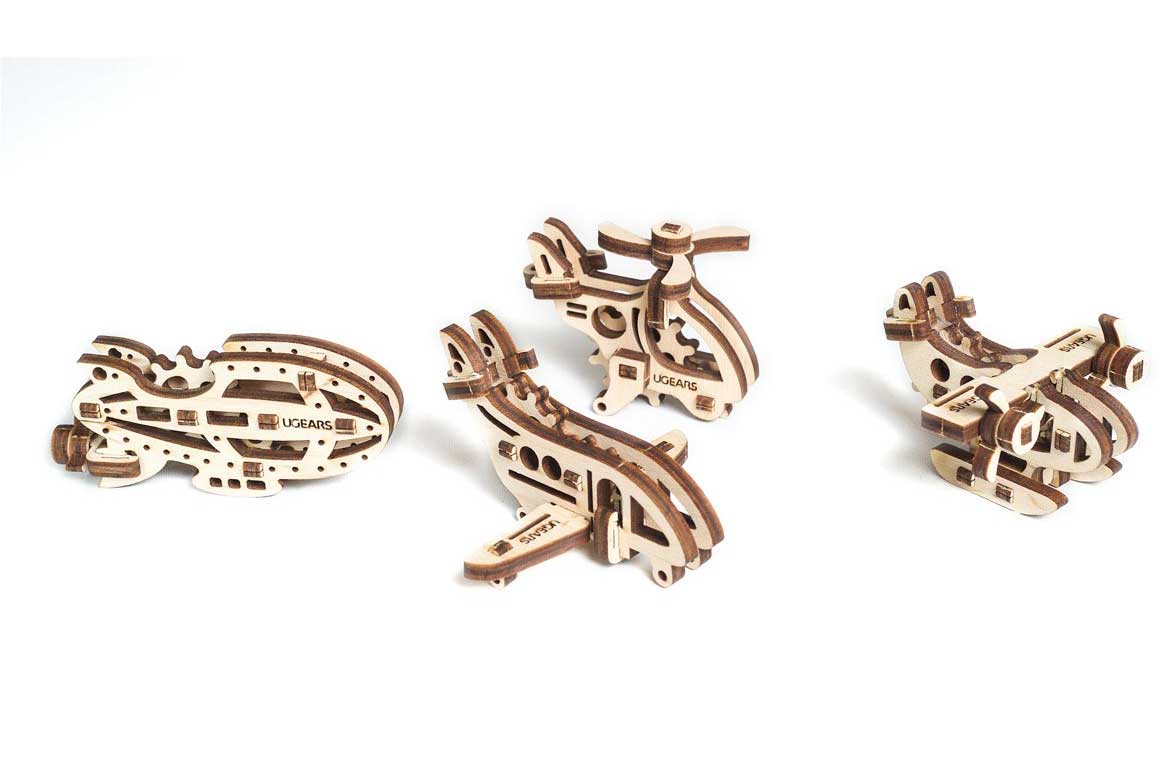 UGEARS U-Fidget Planes - 70034