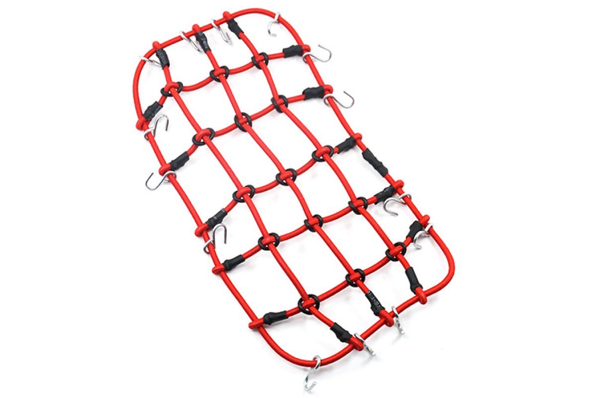 YEAH RACING 1:10 Cargo Net Red 110x200mm - YEA-YA-0560RD