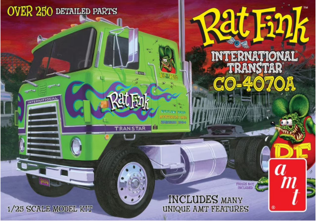 AMT IH Transtar CO-4070A Tractor Hauler Rat Fink 1:25 - AMT1291