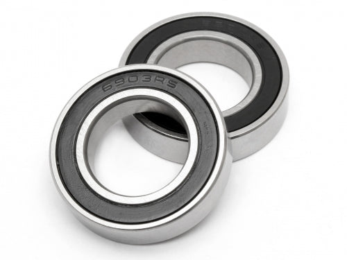 HPI 17x30x7mm Rubber Shielded Bearings 2pcs - HPI-B092