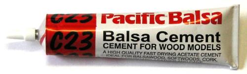 PACIFIC C23 Balsa Cement 50ml Tube - C23