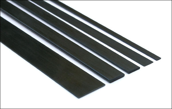 ME 2x12mmx1m Carbon Fiber Strip 1pc - MECS0212