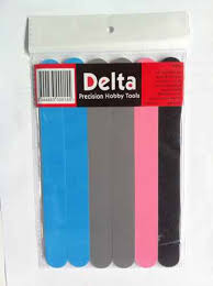 DELTA Flexpads Mixed Grit Sanding Sticks 6pcs - DL42005