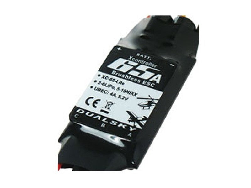 DUALSKY 65A Lite Brushless ESC 2-6S - DSXC65LITE