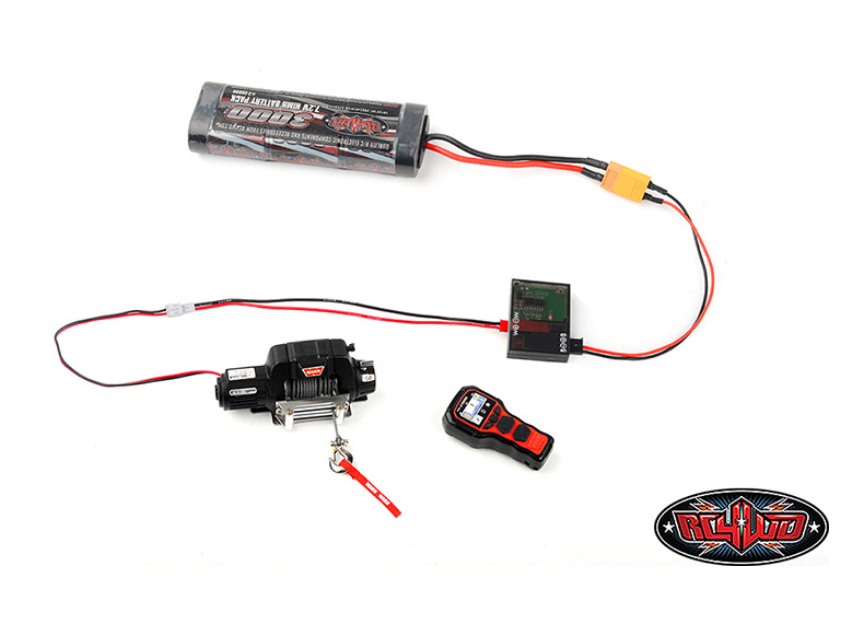 RC4WD WARN 1:10 Advanced Wireless Remote/Receiver Winch Controller - Z-E0130