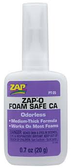 Zap CA Foam Safe 20g - PT25