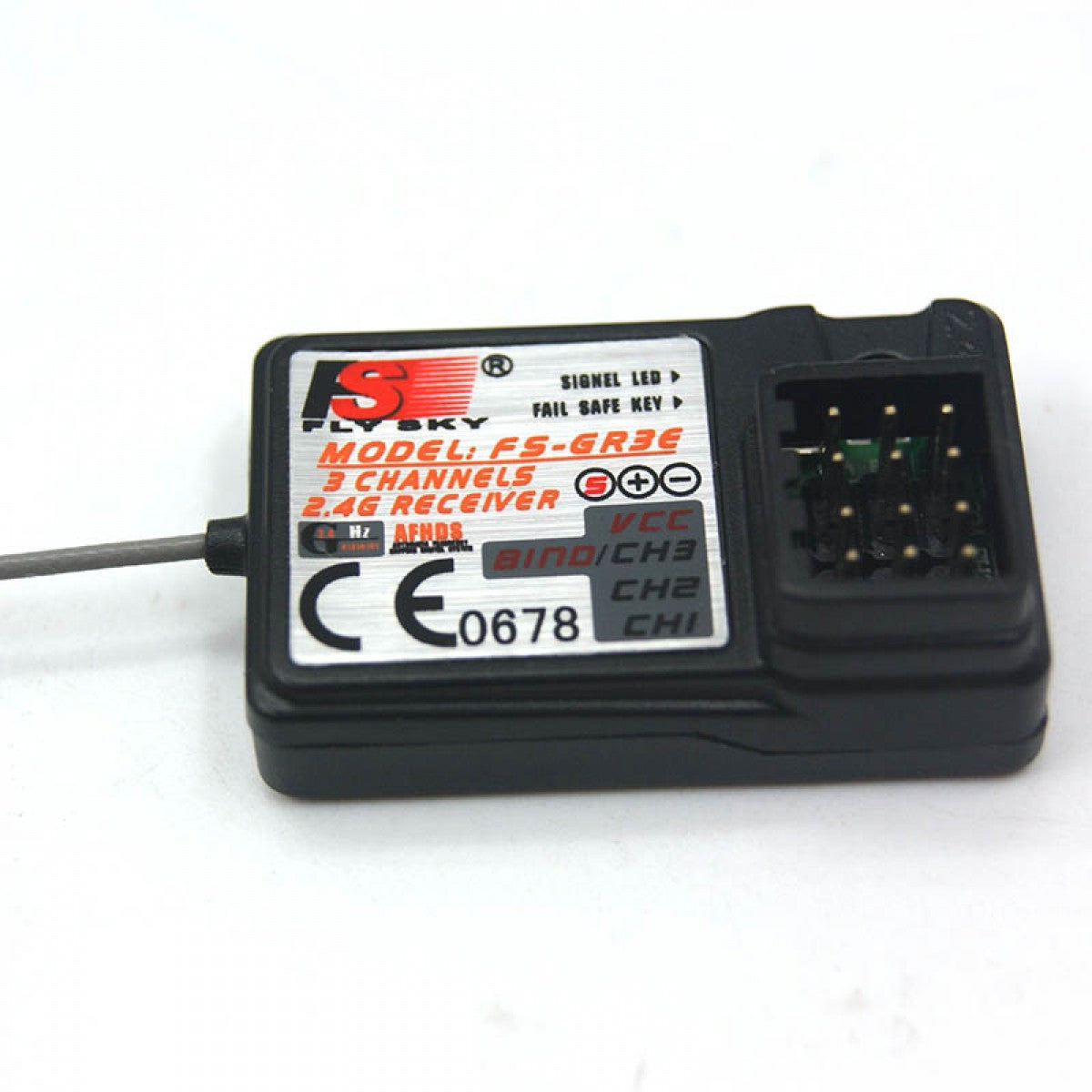 FLYSKY GR3E 2.4Ghz 3-Ch AFHDS Receiver - FS-GR3E