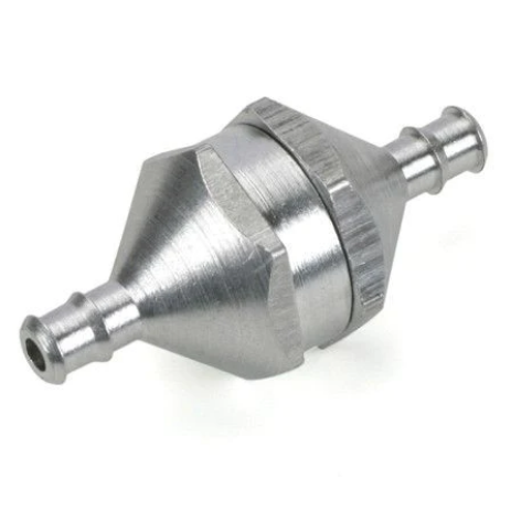 DUBRO In-Line Fuel Filter Red Aluminium 1pc - DBR834