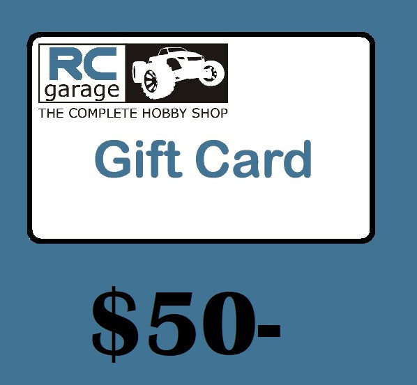 $50 RC Garage Gift Card