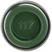 HUMBROL No.117 U.S. Light Green Matt Enamel 14ml