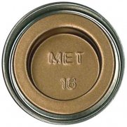 HUMBROL No.16 Gold Metallic Enamel 14ml