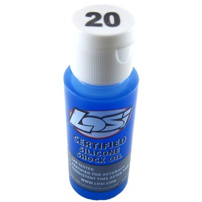 LOSI 20wt Silicone Shock Oil 2oz - TLR74002