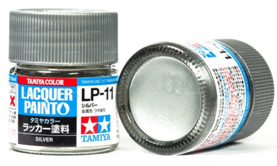 TAMIYA LP-11 Silver Lacquer 10ml - T82111