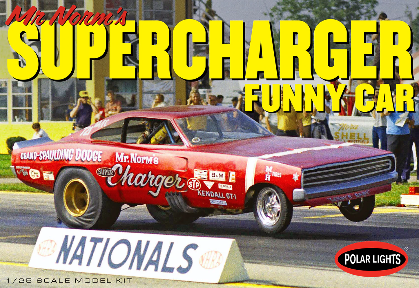 POLARLIGHTS 1969 Dodge Charger Funny Car 1:25 - POL989