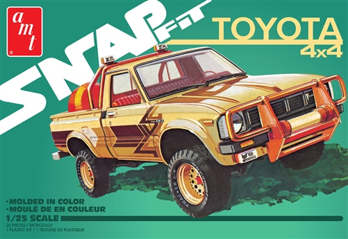 AMT 1980 Toyota Hilux SR5 Pickup Snap Kit 1:25 - AMT1114M