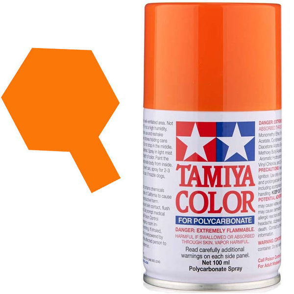 TAMIYA PS-62 Pure Orange Spray 100ml - T86062
