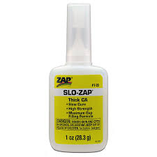 SLO-ZAP Yellow Thick CA Glue 1oz - PT20